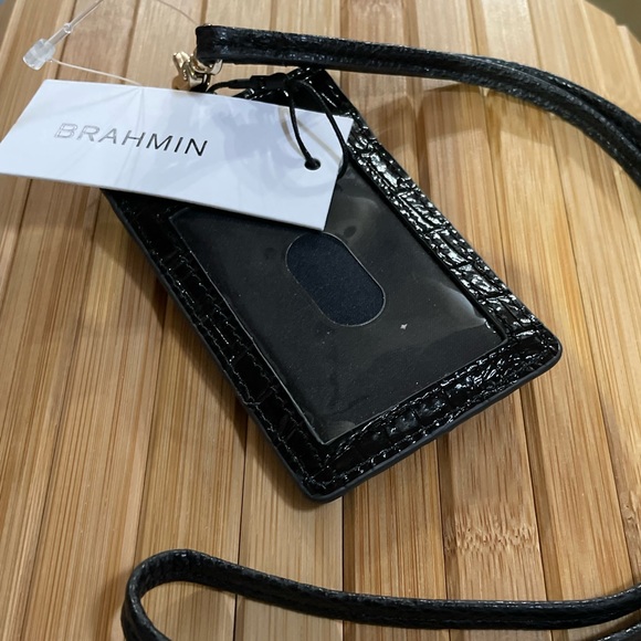 Brahmin Sawyer Crocodile-Embossed Lanyard NWT FIRM PRICE. NO OFFERS. - Picture 5 of 5